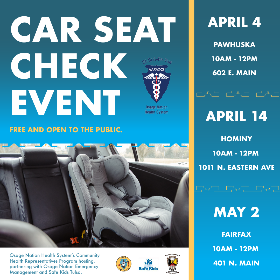 Car Seat Check Event Osage Nation